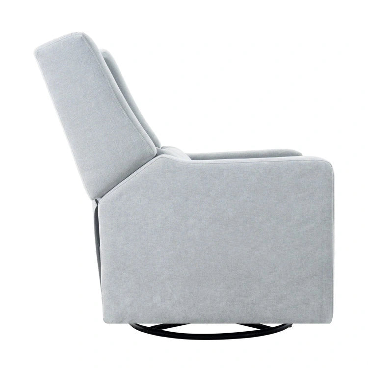 Fauteuil inclinable de luxe motorisé avec fonction pivotante et planeur, fauteuil inclinable de salon rembourré avec support lombaire
