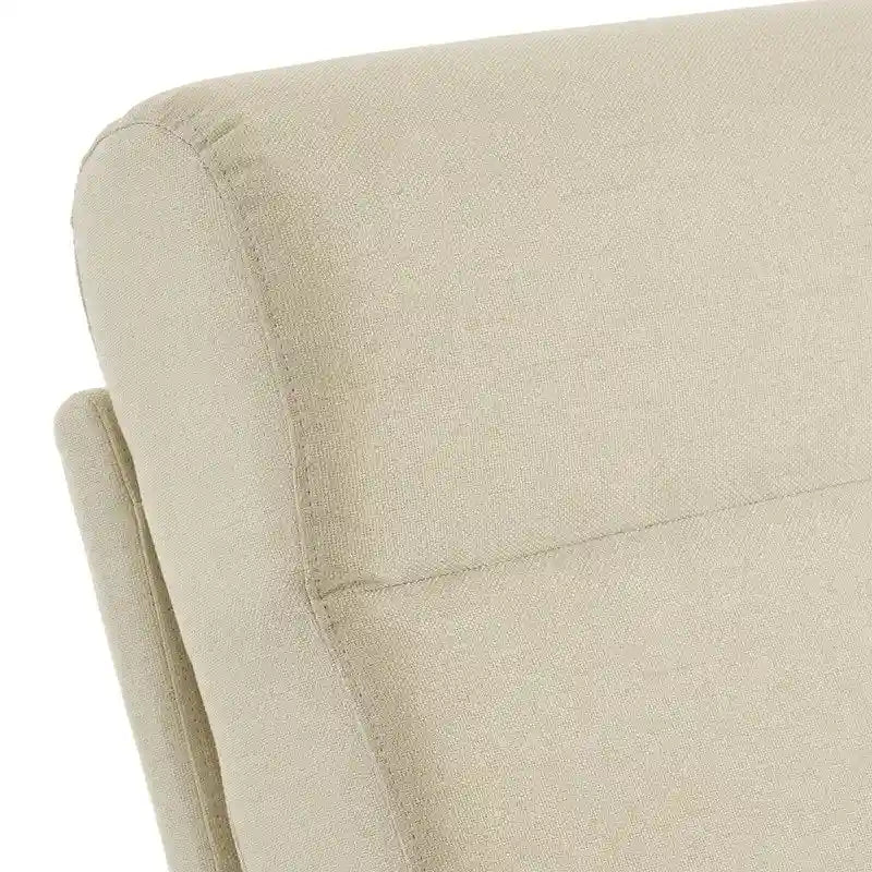 Fauteuil à bascule/fauteuil d'appoint rembourré double usage à dossier haut 39,37 W