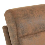 Fauteuil à bascule/fauteuil d'appoint rembourré double usage à dossier haut 39,37 W
