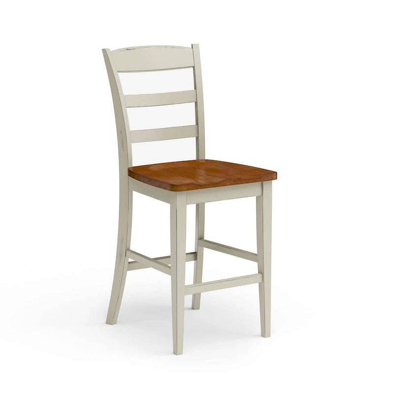Ensemble îlot de cuisine 3 pièces en bois écru avec plateau rabattable – 122 x 63,5 x 91,5 cm