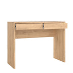 Bureau d'écriture pour bureau à domicile avec 2 tiroirs de rangement