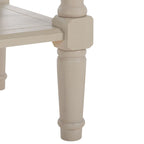 Console à 2 tiroirs gris - 35,8 x 13,8 x 29,5 - 36Wx14Dx30H