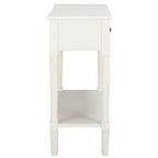 Console à 2 tiroirs gris - 35,8 x 13,8 x 29,5 - 36Wx14Dx30H