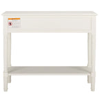 Console à 2 tiroirs gris - 35,8 x 13,8 x 29,5 - 36Wx14Dx30H