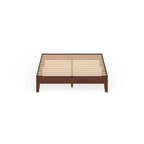 Lit plateforme pleine grandeur de luxe en bois Porch & Den Neron 12 po