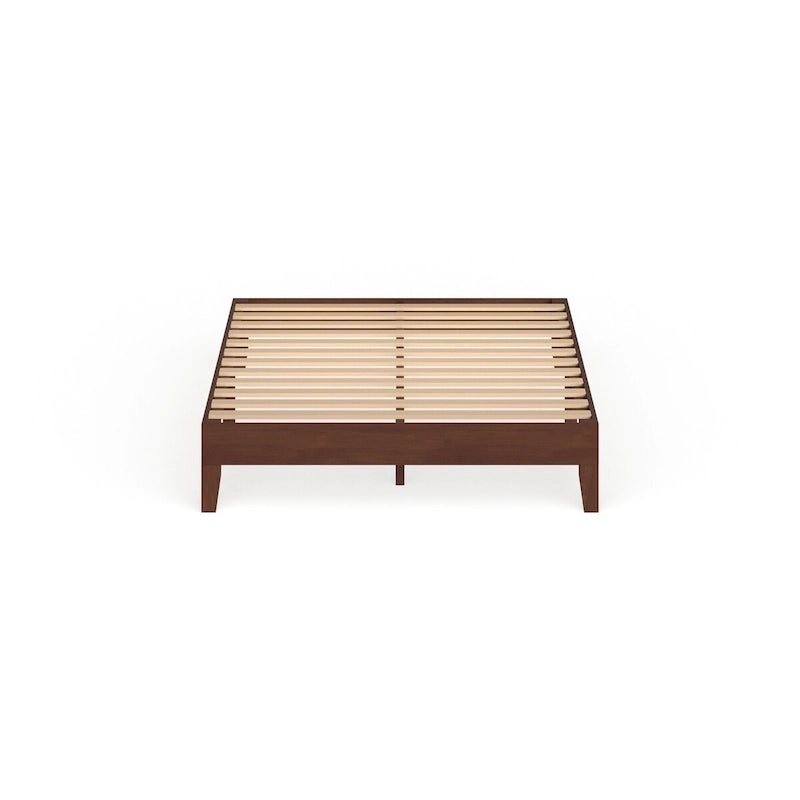 Lit plateforme pleine grandeur de luxe en bois Porch & Den Neron 12 po
