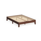 Lit plateforme pleine grandeur de luxe en bois Porch & Den Neron 12 po